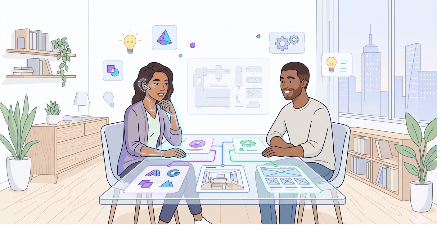 Anna contact illustration